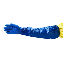 Blue PVC Gloves