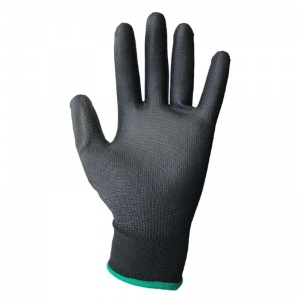 Predator Jet Black PUPL PU-Coated High-Dexterity Handling Gloves