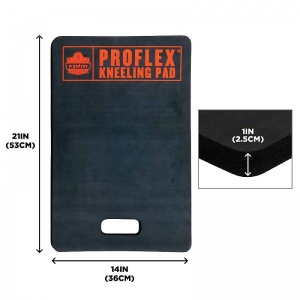 Ergodyne ProFlex 380 Standard Black Foam Kneeling Pad