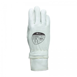 Polyco 891 Granite 5 Beta Leather Flame and Cut Resistant Safety Gloves