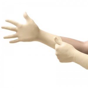 Ansell AccuTech 91-250 Powder-Free Latex Gauntlet Gloves