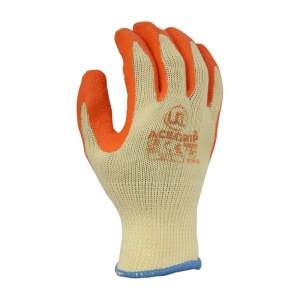 UCi AceGrip RP Latex-Coated Handling Grip Gloves (Orange)