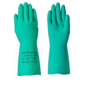 Ansell AlphaTec Solvex 37-675 Nitrile Chemical-Resistant Gauntlets