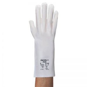 Ansell 02-100 Barrier Five-Layer Ergonomic Chemical-Resistant Gloves