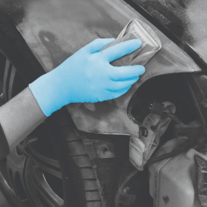 Polyco Bodyguards GL895 4 Blue Nitrile Powder-Free Disposable Gloves