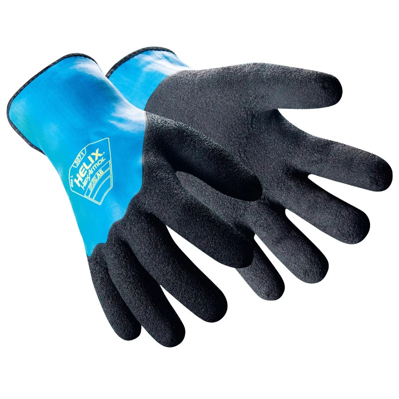 HexArmor Helix 3071 Level F Cut-  and Heat-Resistant Latex Work Gloves