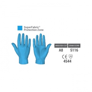 HexArmor SteelLeather IX 5039 Cut Level 5 Safety Gloves