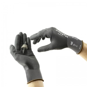 Ansell Hyflex 11-849 Nitrile-Dipped Industrial Grip Gloves