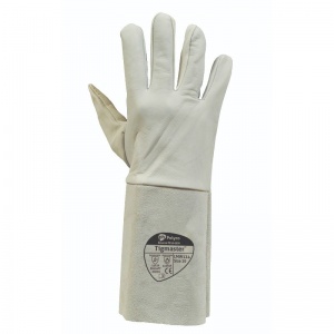 Polyco Tigmaster Heat Resistant Sheepskin and Leather Welding Safety Gauntlets