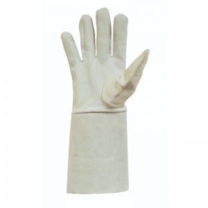 Polyco Tigmaster Heat Resistant Sheepskin and Leather Welding Safety Gauntlets