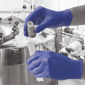 Polyco Finite P Indigo AF Nitrile Disposable Gloves MFNP100