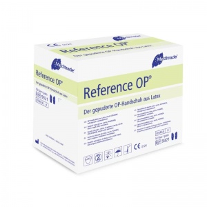 Meditrade 9321 Reference OP Sterile Powdered Latex Surgical Gloves (Box of 50 Pairs)