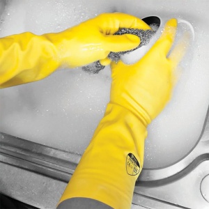 Polyco Deep Sink Extra-Long Rubber Washing-Up Gloves