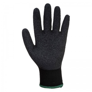 Portwest A100 Black Latex Grip Gloves