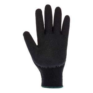 Portwest A150 Black Latex Grip Gloves