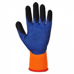 Portwest A185 Thermal Latex Orange and Blue Gloves