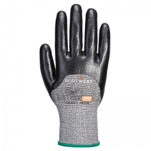 Portwest A621 Cut-Resistant Nitrile 3/4 Coated Gloves