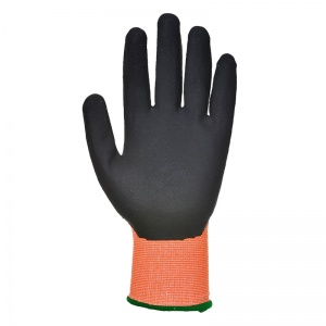 Portwest A625 Hi-Vis Cut-Resistant Orange and Black Gloves