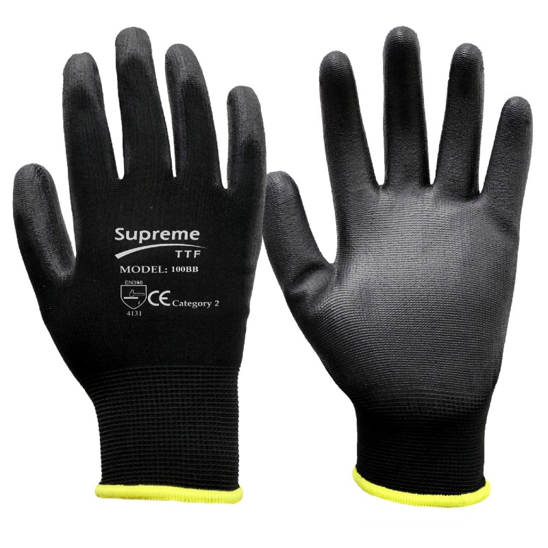 Black supreme gloves on sale