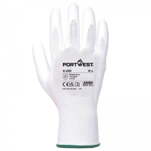 Portwest A120 Silicone-Free White Dexterity Gloves