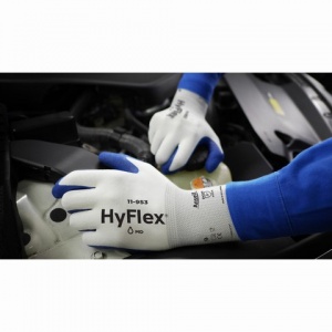 Ansel HyFlex 11-953 Nitrotough Nitrile-Coated Gloves