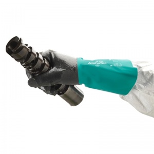 Ansell AlphaTec 58-430 Gauntlet Style Chemical-Resistant Gloves