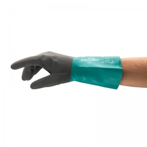 Ansell AlphaTec 58-430 Gauntlet Style Chemical-Resistant Gloves