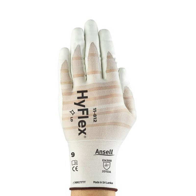 Ansell HyFlex 11-812 Easy-Tear Nitrile-Coated Gloves