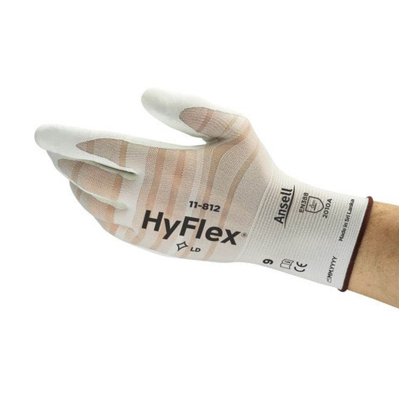 Ansell HyFlex 11-812 Easy-Tear Nitrile-Coated Gloves