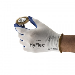 Ansell HyFlex 11-900 Palm-Coated Nitrile Gloves