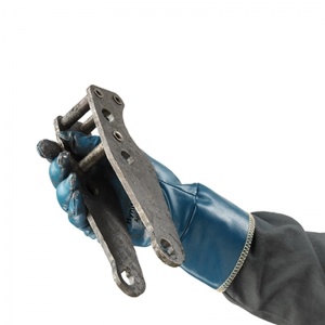 Ansell Hynit 32-800 Safety Cuff Nitrile-Coated Gloves