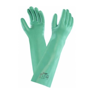 Ansell Solvex 37-185 Nitrile Chemical-Resistant Gauntlets