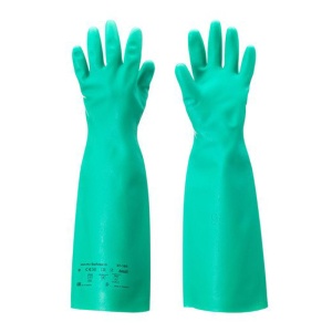 Ansell Solvex 37-185 Nitrile Chemical-Resistant Gauntlets