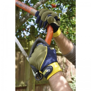 Clip Glove Shock Absorber Padded Gardening Work Gloves