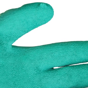 Supertouch 6203 Latex-Palm Grip Handler Gloves (Green)