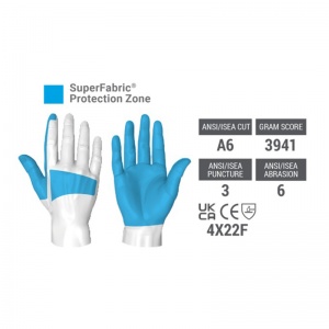 HexArmor 4018 Level F Highly Cut Resistant Touchscreen Gloves