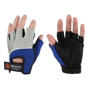 Impacto 400 Gel Padded Half-Finger Impact Gloves