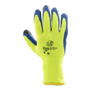 UCi KoolGrip Hi-Vis Yellow Heat- and Cold-Resistant Gloves