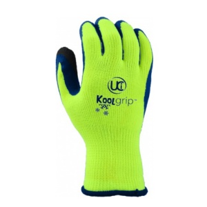 UCi KoolGrip Hi-Vis Yellow Heat- and Cold-Resistant Gloves