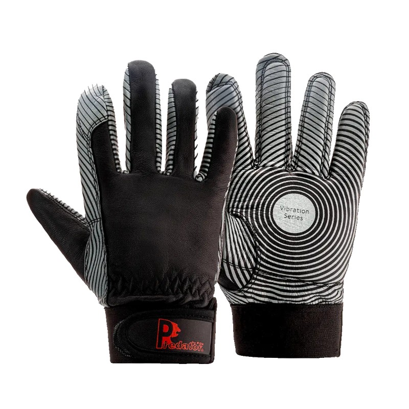 Predator PRED16 Anti-Vibration Goatskin Leather Gloves