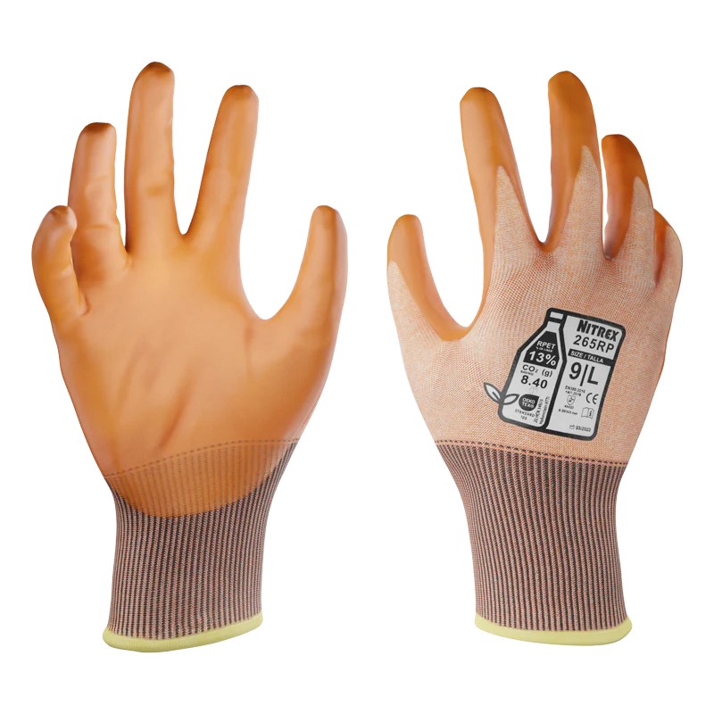 Unigloves Nitrex 265RP Level D Cut-Resistant Grip Gloves