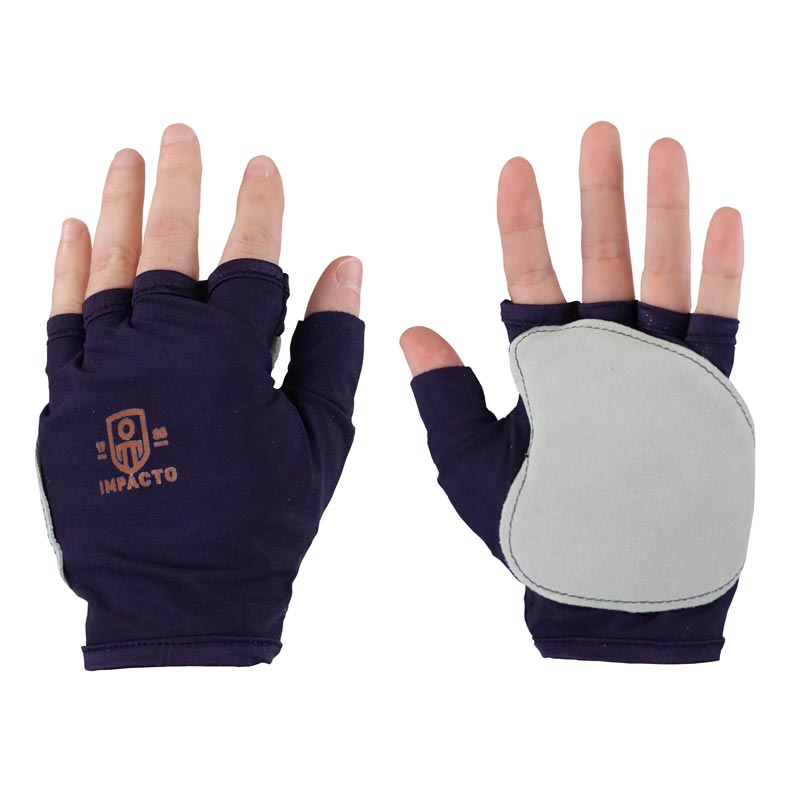 Impacto 501-10 Original Fingerless Suede Anti-Vibration Gloves