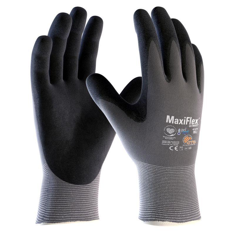 MaxiFlex Ultimate Gloves 42-874 (12 Pairs) - SafetyGloves.co.uk