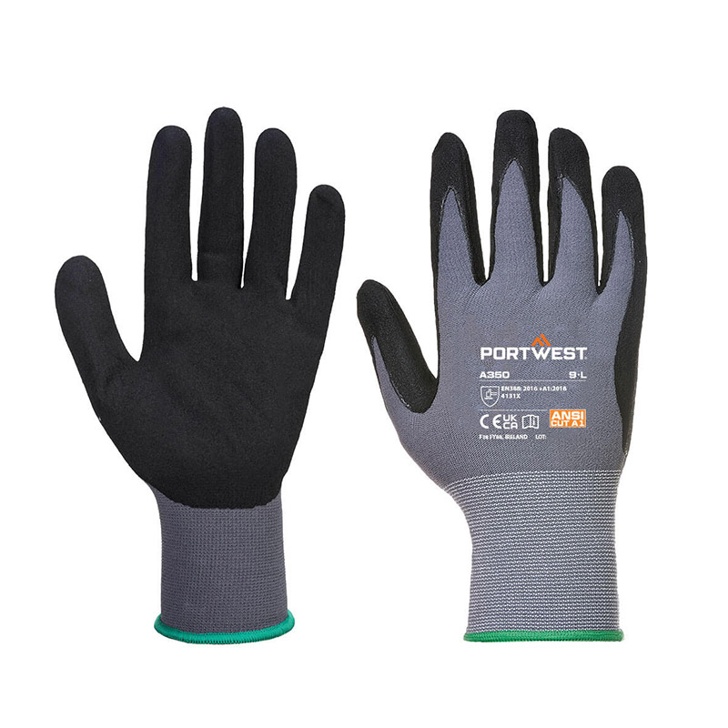 Portwest A350 DermiFlex Nitrile Foam Gloves - SafetyGloves.co.uk