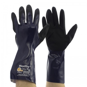 MaxiDry Plus Chemical Resistant Gauntlet Gloves 56-530