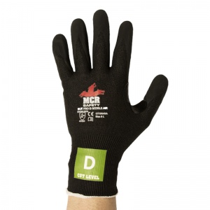 MCR CT1064NA Nitrile Air Level D Cut-Resistant Work Gloves