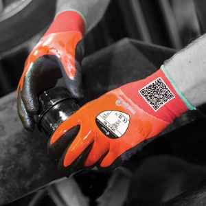 Polyco GIO Grip It Oil Resistant Nitrile Coated Safety Gloves