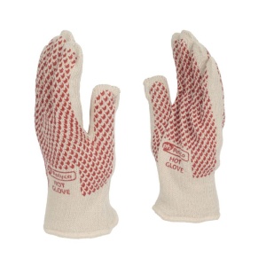 Polyco Hot Glove Oven Gloves with Fingers (28cm Cuff)