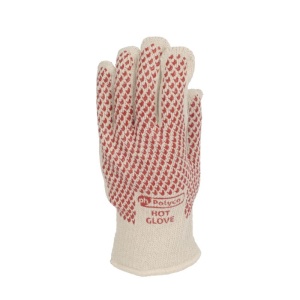 Polyco Hot Glove Oven Gloves with Fingers (28cm Cuff)