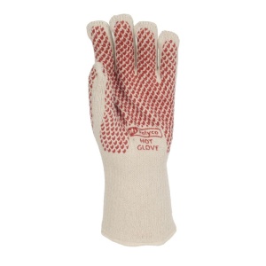 Polyco Hot Glove Oven Gloves with Fingers (34cm Cuff)